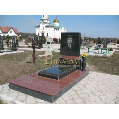 Памятник комбинированный 03 — ritualum.ru